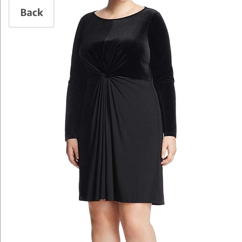 ✨HP! Michael Kors Plus Velvet Knee-Length Dress 3X